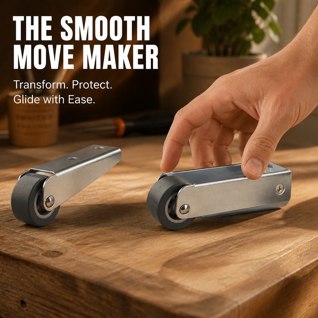 GlideSure™ — Transform Your Furniture Into a Whisper-Quiet, Effortless Mover