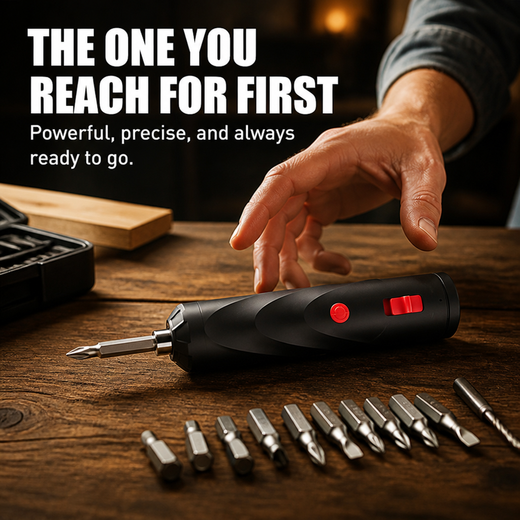 TurboTwist™ — Crush Every Screw with Lightning Speed and Effortless Control