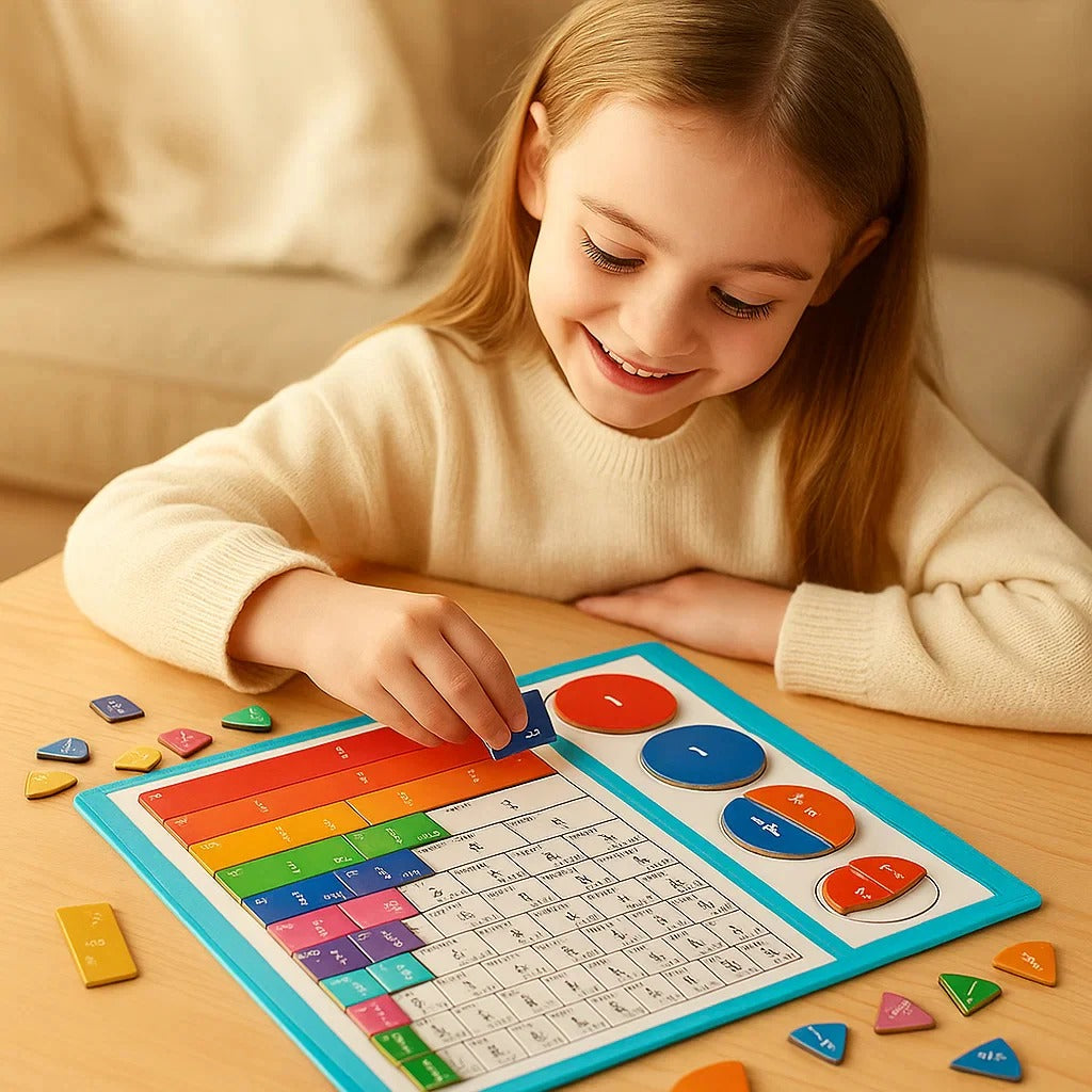 LuminaFraction™ — Turn Fractions Into Your Child’s Favorite Math Adventure