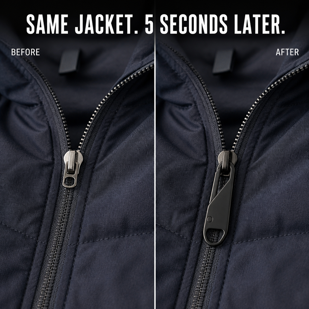 ZipStrong™ — Snap On Confidence and Save Your Favorite Gear Instantly
