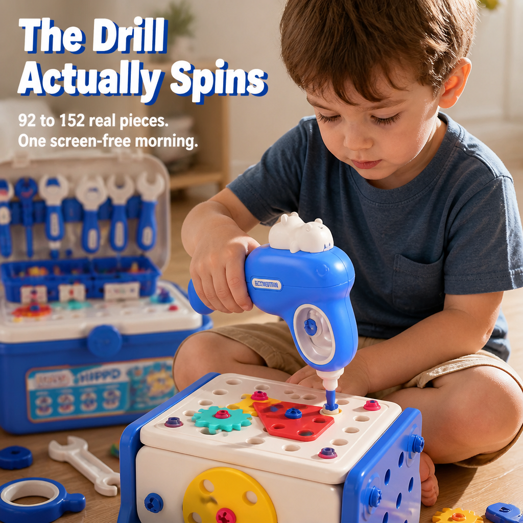 ForgeMate™ — Swap Screen Time for a Drill That Truly Spins and Creates