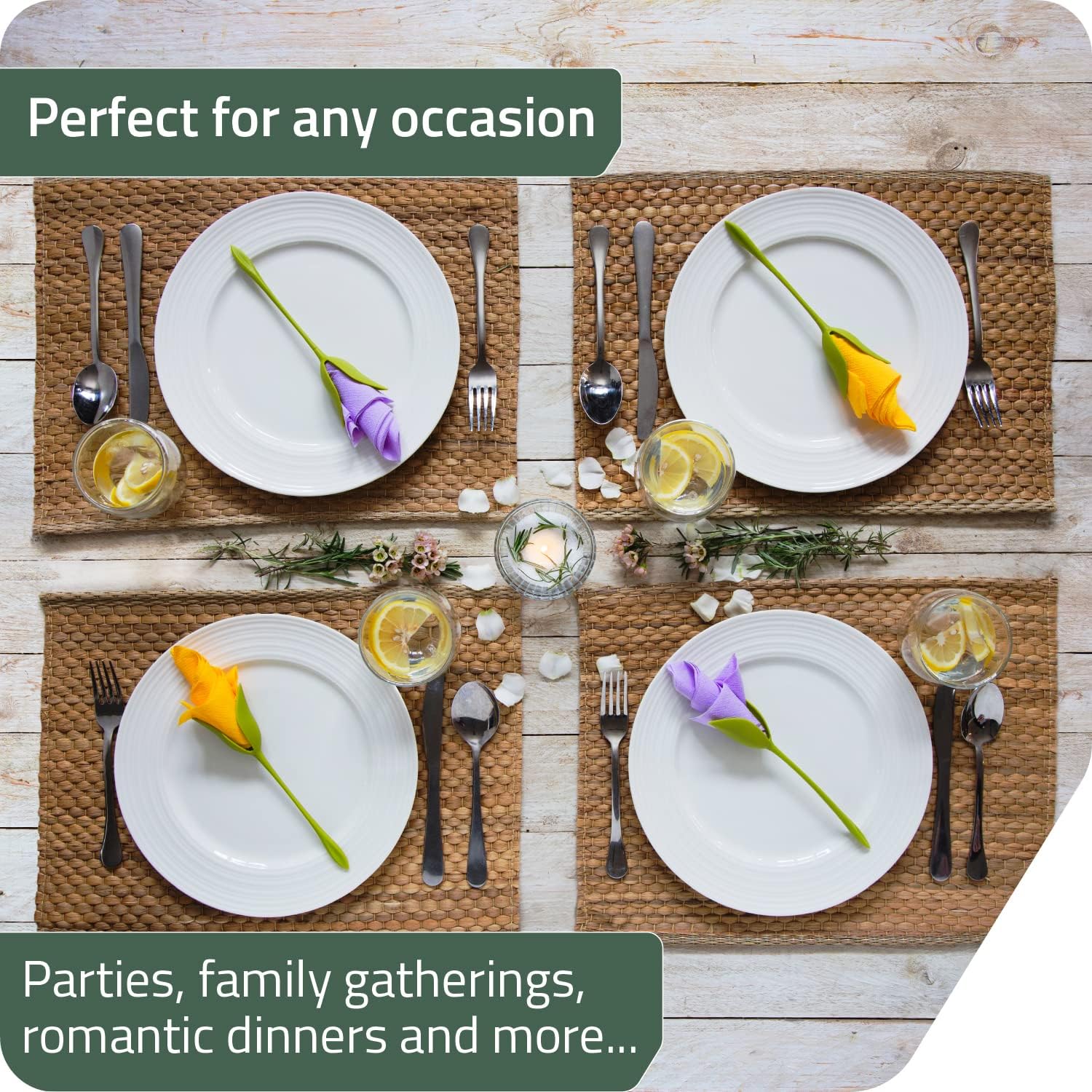 Bloomaire™ — Instantly Transform Every Table Into a Stunning Floral Celebration (set of 4)