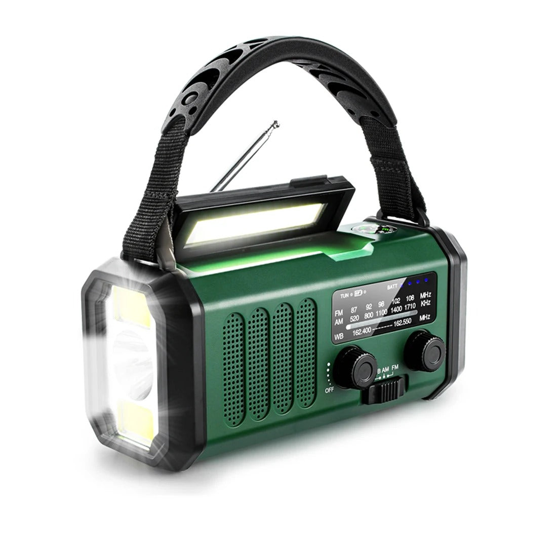 Essential Survival Radio – Hand-Crank & Solar Powered