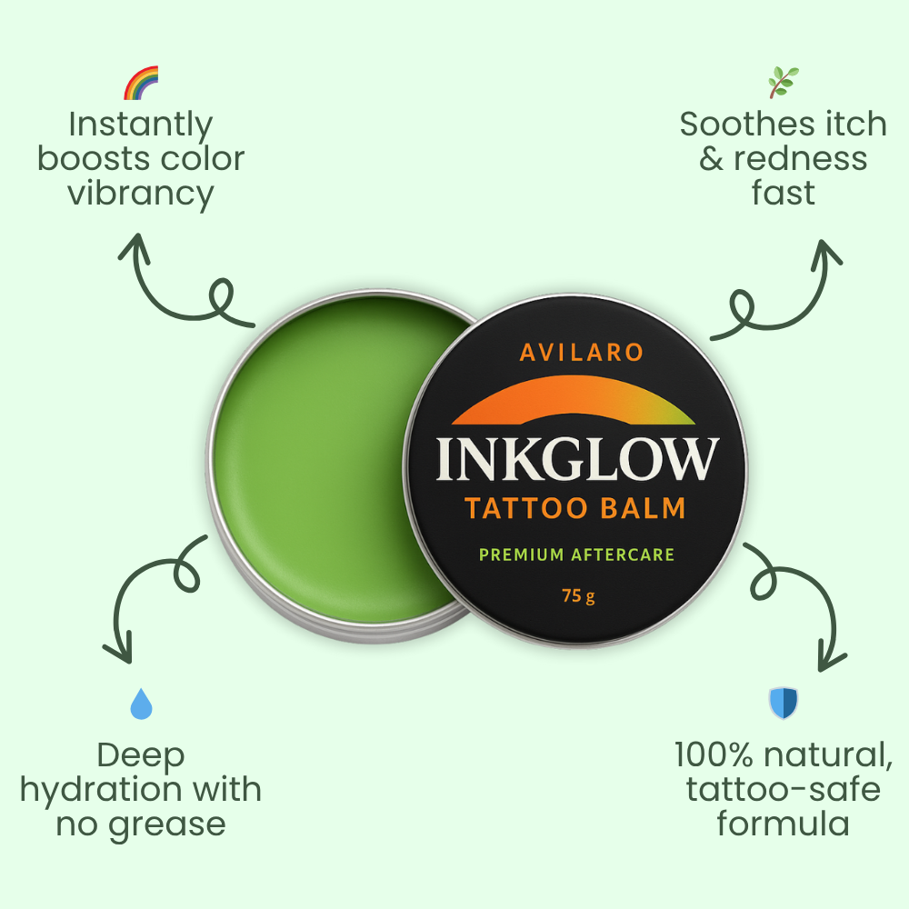 HydraInk™ — Keep Your Tattoo Vibrant, Smooth, and Irritation-Free Every Day
