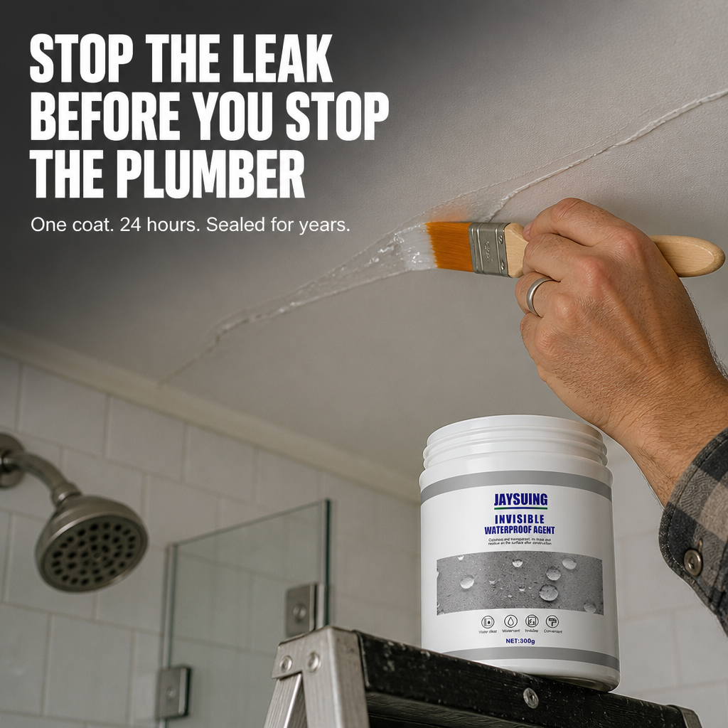 ShieldSeal™ — Apply Once, Seal Hidden Leaks Without a Plumber's Help