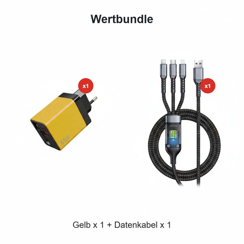 BoltStream™ 80W Retractable Charger — Unleash Lightning-Speed Power Without the Tangle