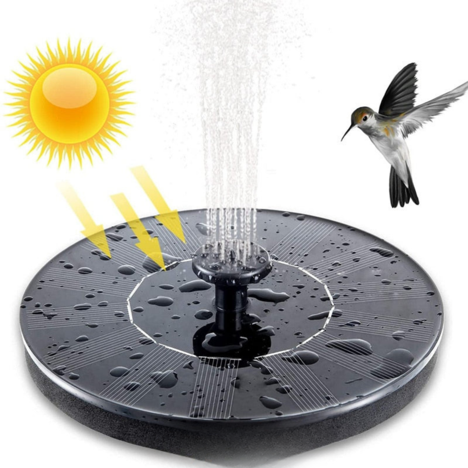 SereniSpritz™ — Effortless Solar-Powered Serenity That Fills Your Garden with Life and Light