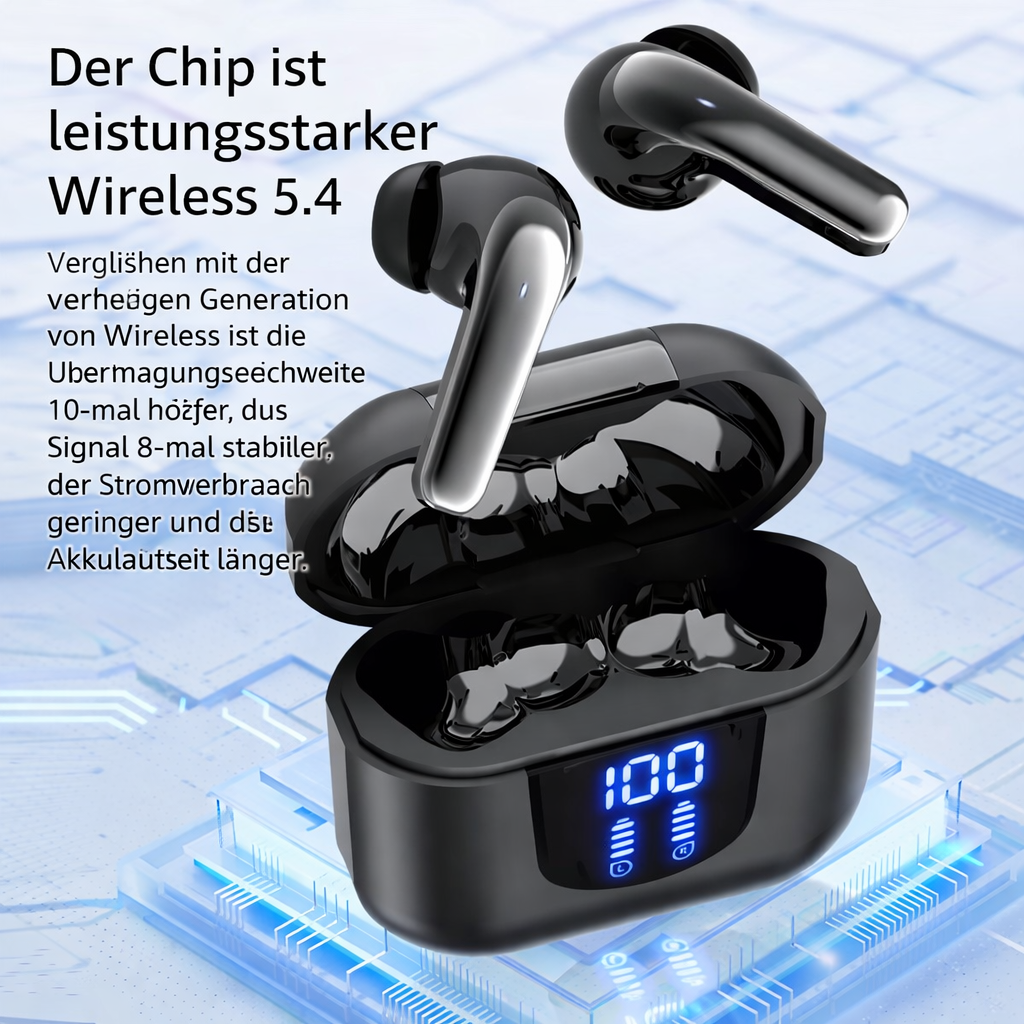 Headphones | Wireless Earbuds | Long-Lasting Battery & Clear Sound | Auralyx Pods