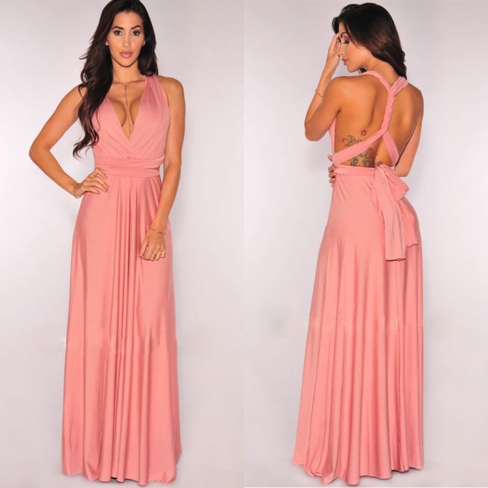 Convertible Wrap Maxi Dress™ — Unleash Your Style with Over 24 Stunning Looks to Turn Heads Every Time