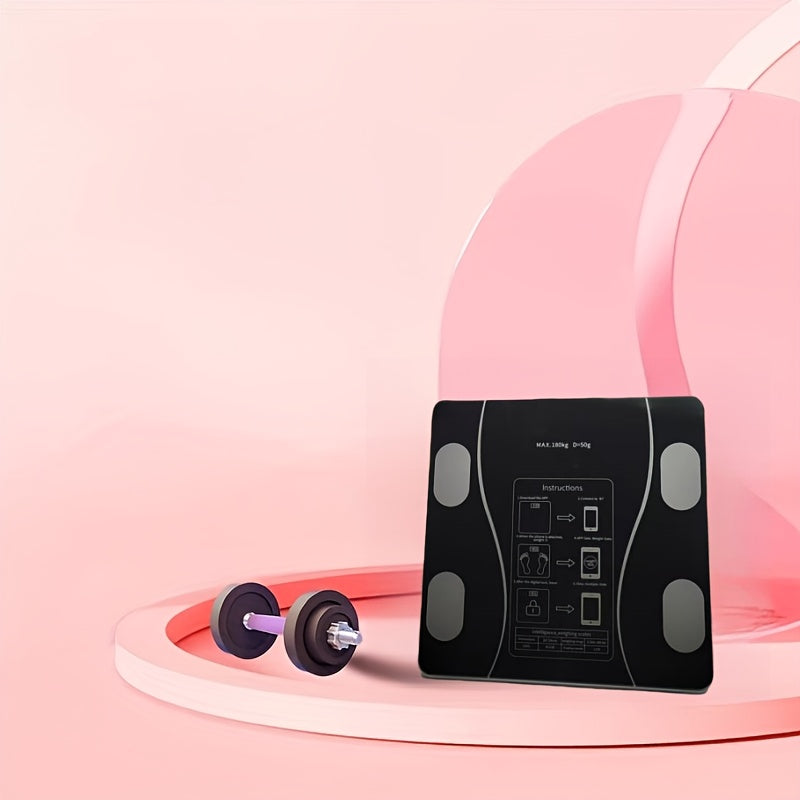 HealthMate Digital Weight Monitor – Compact LCD Scale