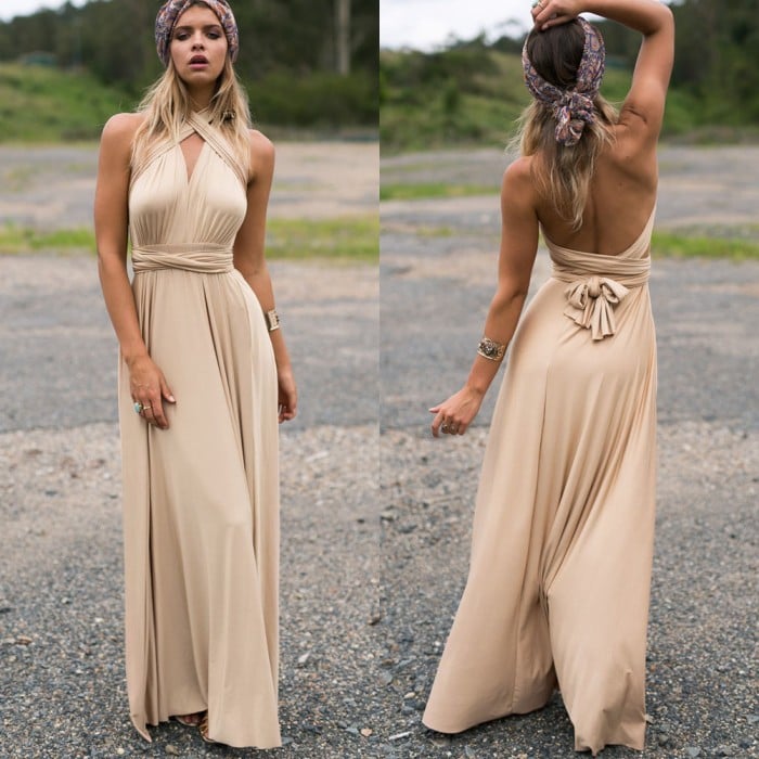 Convertible Wrap Maxi Dress™ — Unleash Your Style with Over 24 Stunning Looks to Turn Heads Every Time