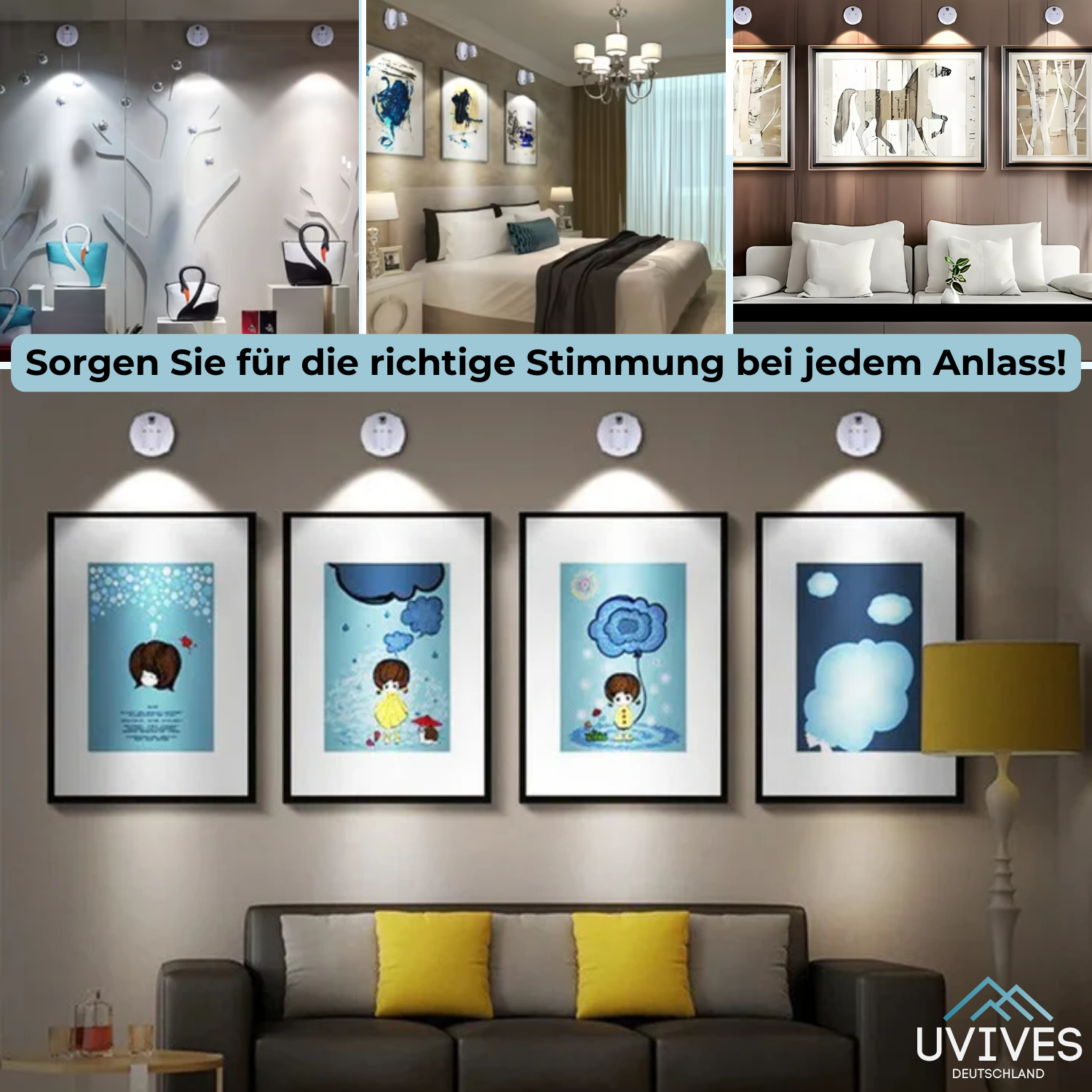 Wireless LED Lamp – Remote-Controlled Dimming, Cordless Design