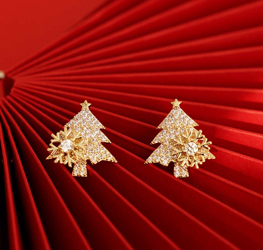 FrostLuxe™ Earrings — Captivate Every Celebration With Effortless Holiday Glow