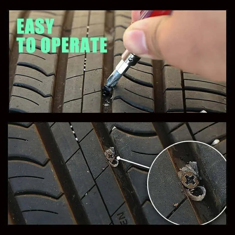 GripPatch™ — Plug Flats Fast and Drive Safe Again Instantly