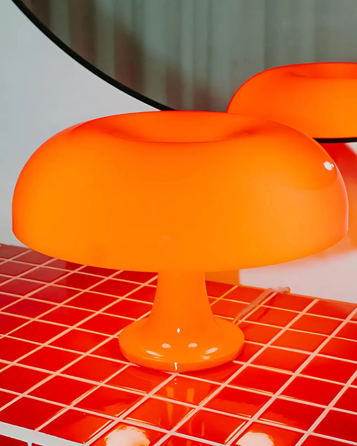 Bauhaus Desk Lamp Vintage Dome – Soft Lighting with Timeless Flair