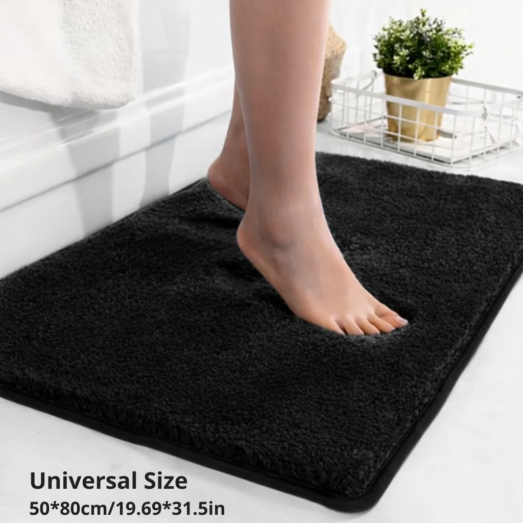 Bath Rug | Supremely Soft & Quick Dry | Slip-Resistant | Lonneke