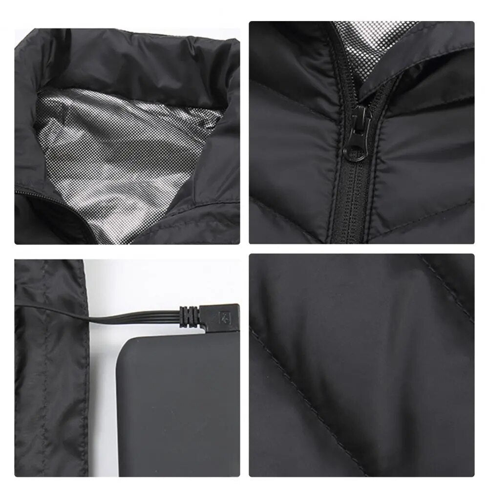 EmberFlow™ Heated Vest — Unleash Lightweight, Unstoppable Warmth That Boosts Energy and Melts Winter Aches