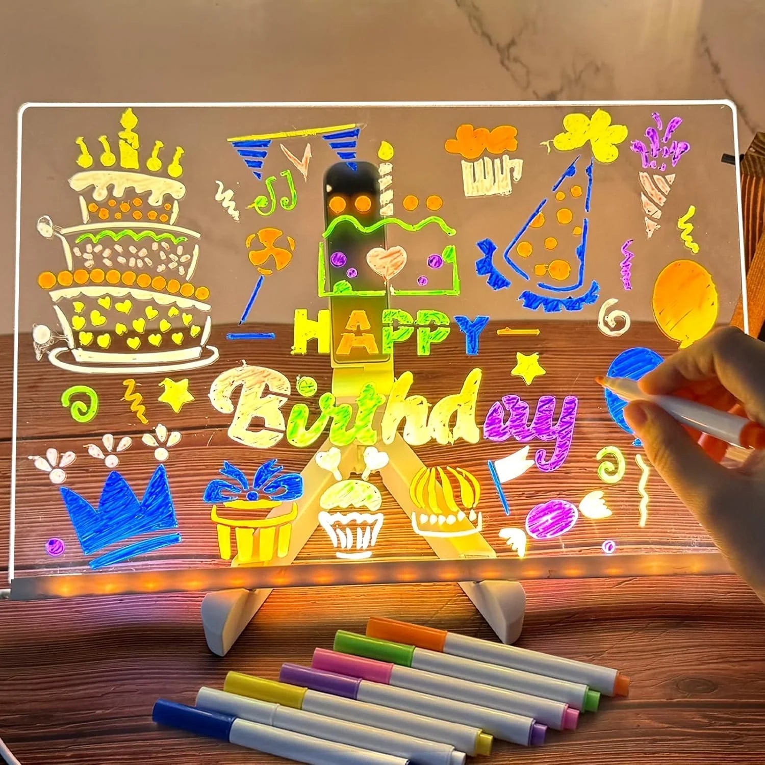 LumoSpark™ — Ignite Your Child’s Imagination with Glowing, Mess-Free Masterpieces