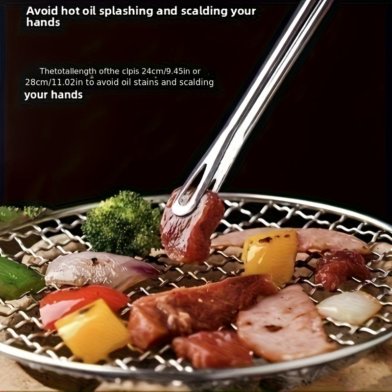 Versatile Stainless Steel Clips for Effortless Food Handling