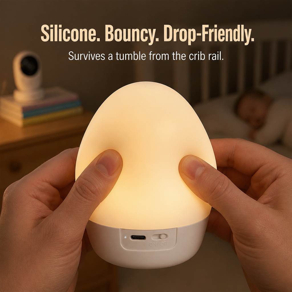 SereniNest™ — Gentle Night Feedings Without Brightening the Baby