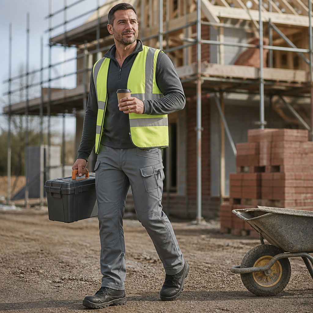 FlexiForm™ – Tactical Cargo Pants with Waterproof 4-Way Stretch