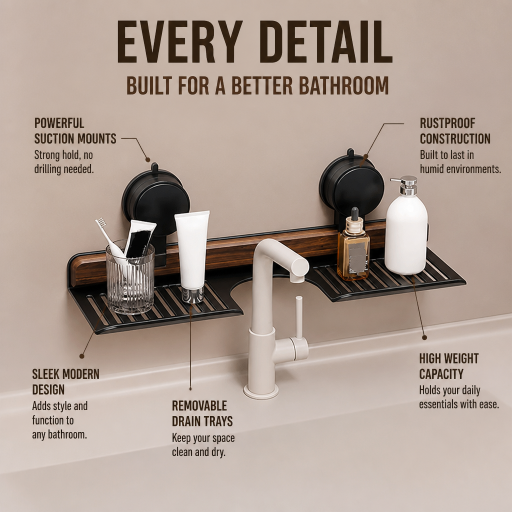 SereniMount™ — Transform Cluttered Chaos into Peaceful, Stylish Space Instantly