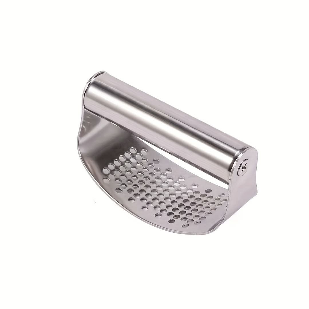 Manual Garlic Press - Handheld Crusher for Fresh Garlic