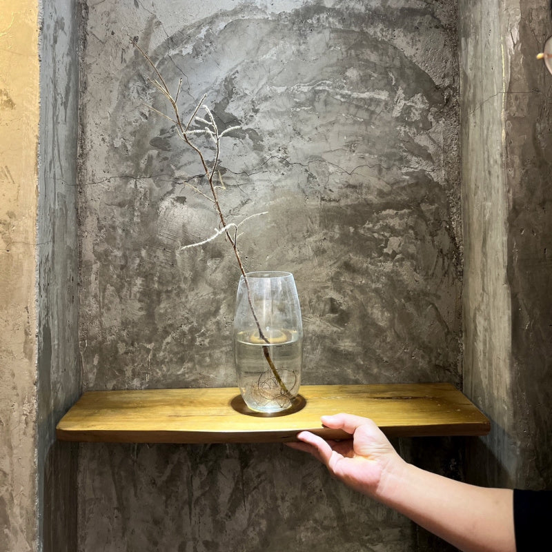 Artisan Floating Shelf – Unique Wooden Wall Accent
