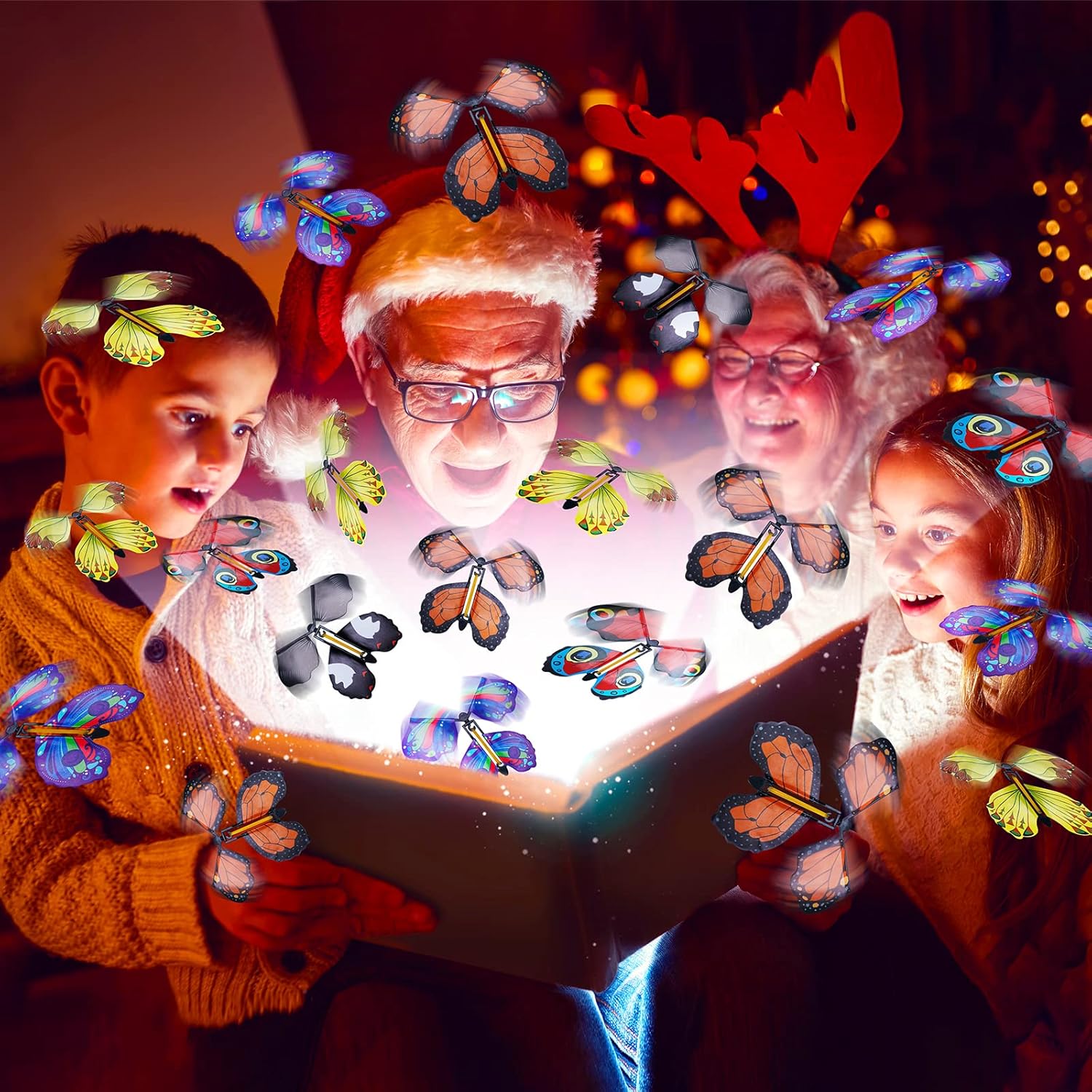15 Pieces of Floating Butterflies – Perfect for Cards and Gifts
