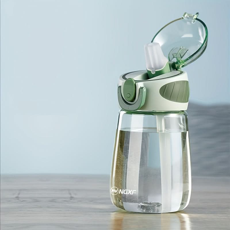 Leakproof Travel Water Cup with Compact Straw Design