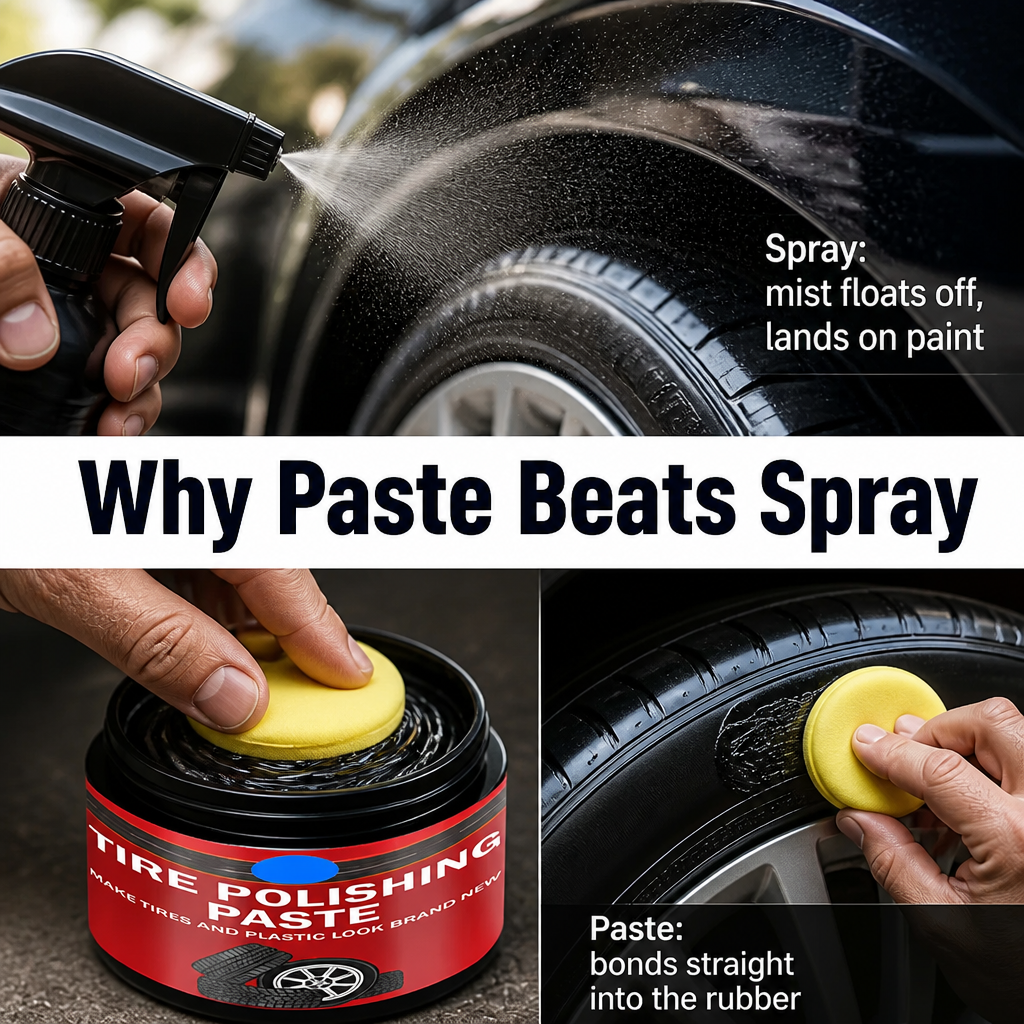 ObsediaBlack™ — Restore Dull Tires to Rich, Freshly-Detailed Black in Minutes