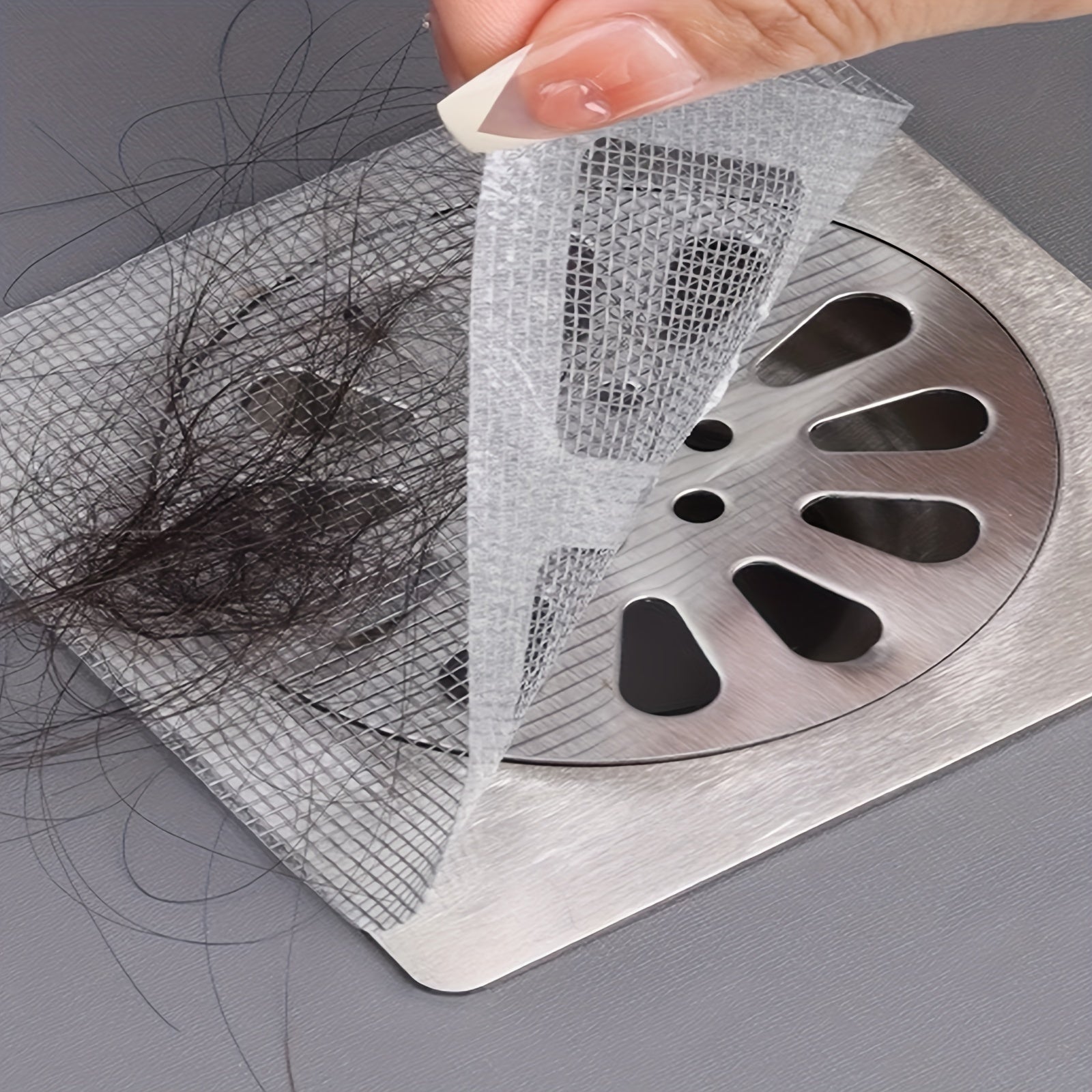 HairGuard – Easy-to-Use Drain Hair Catcher Stickers