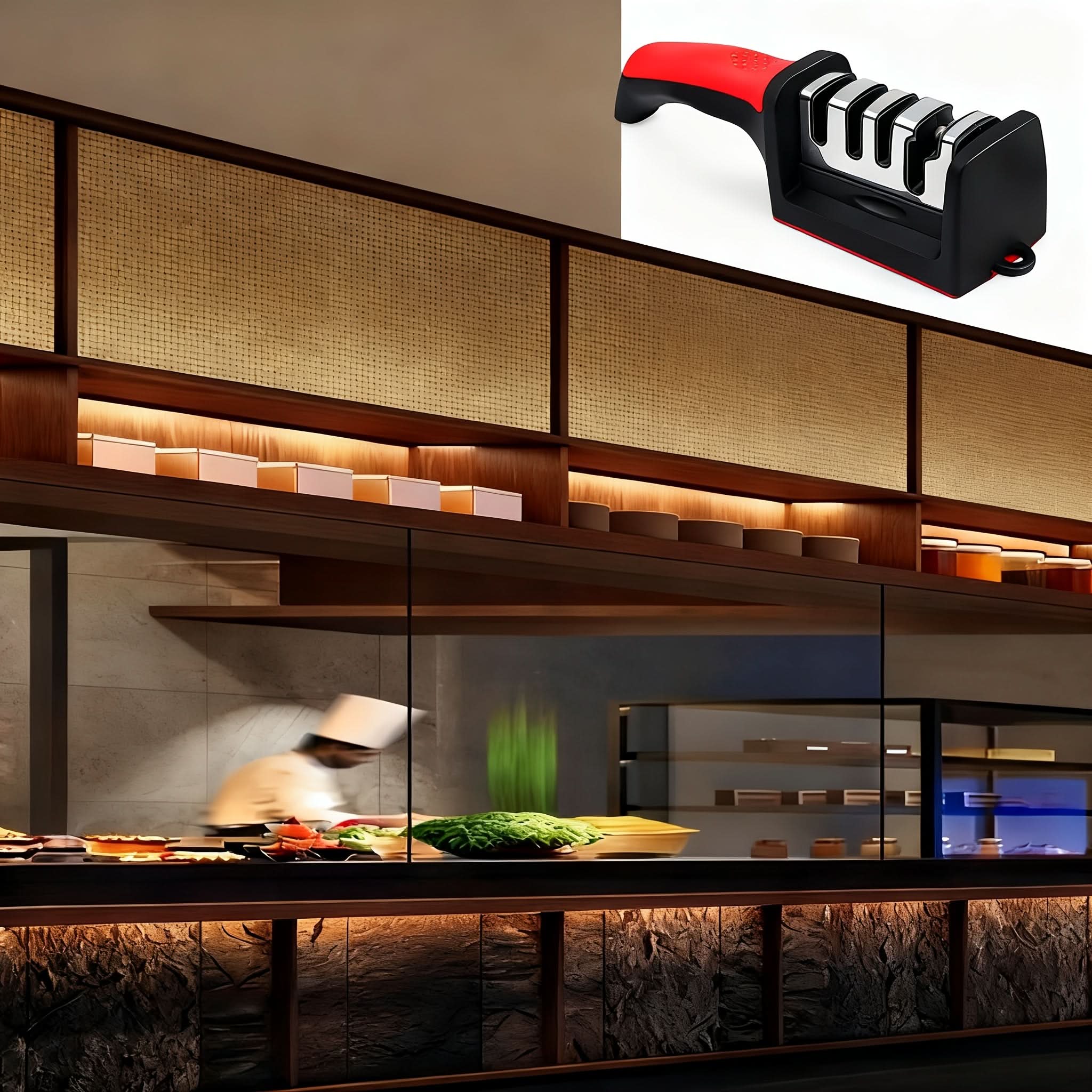 4-Stage Knife Sharpening Tool