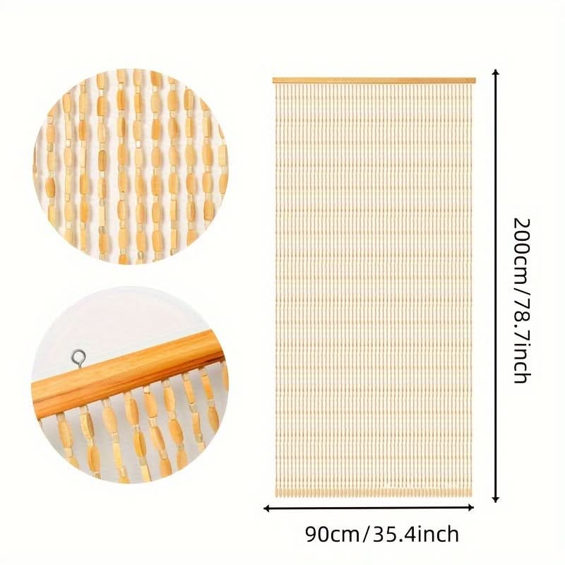 Decorative Bamboo Door and Cabinet Screen Curtain