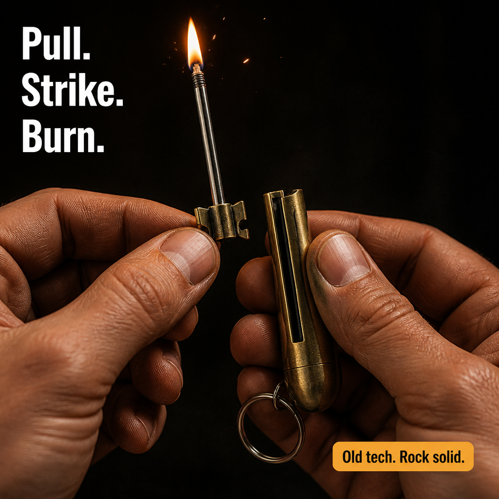 BlazeMate™ — Ignite a Steady Flame Despite Rain, Wind, and Bitter Cold