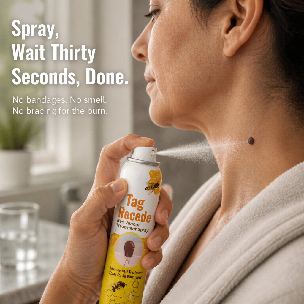 VenomaSilk™ — Effortlessly Eliminate Stubborn Warts with Bee Venom and Salicylic Acid Spray