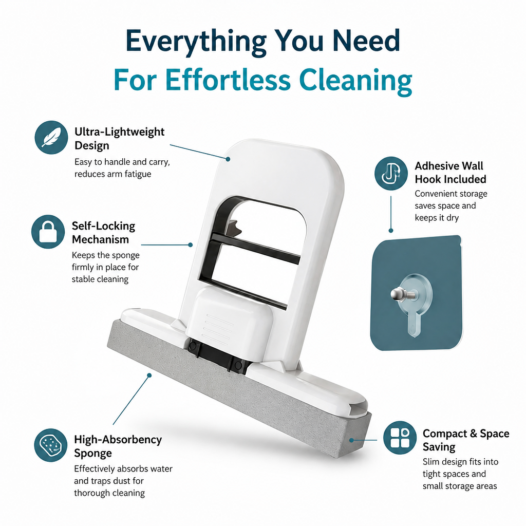 SwiftSweep™ — Effortless Cleaning Power That Frees Your Time and Energy