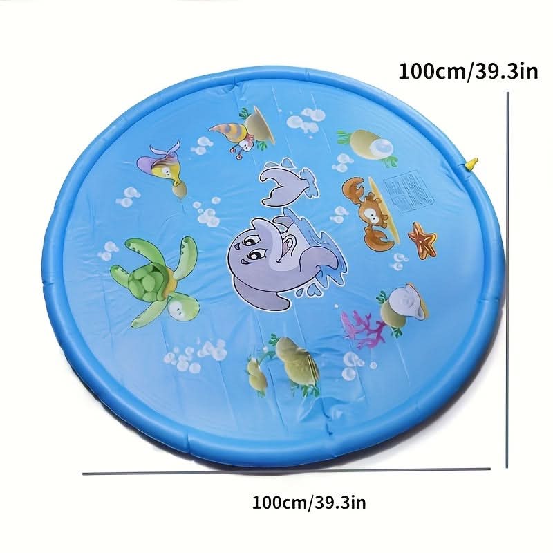 Summer Water Spray Mat for Outdoor Family Enjoyment