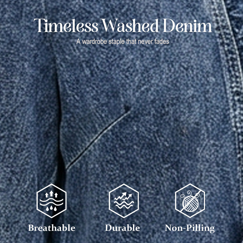 Denim Freedom Jacket™ — Effortless Style That Frees Your Body and Boosts Your Confidence