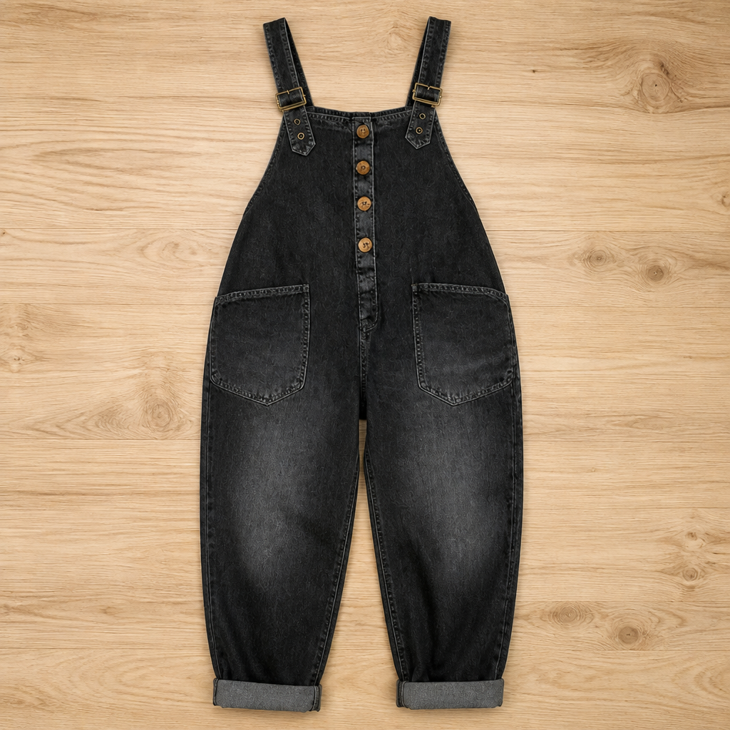 VivaDenim™ Casual Jumpsuit — Feel Effortless Confidence in Silky-Soft, Perfectly Flattering Denim