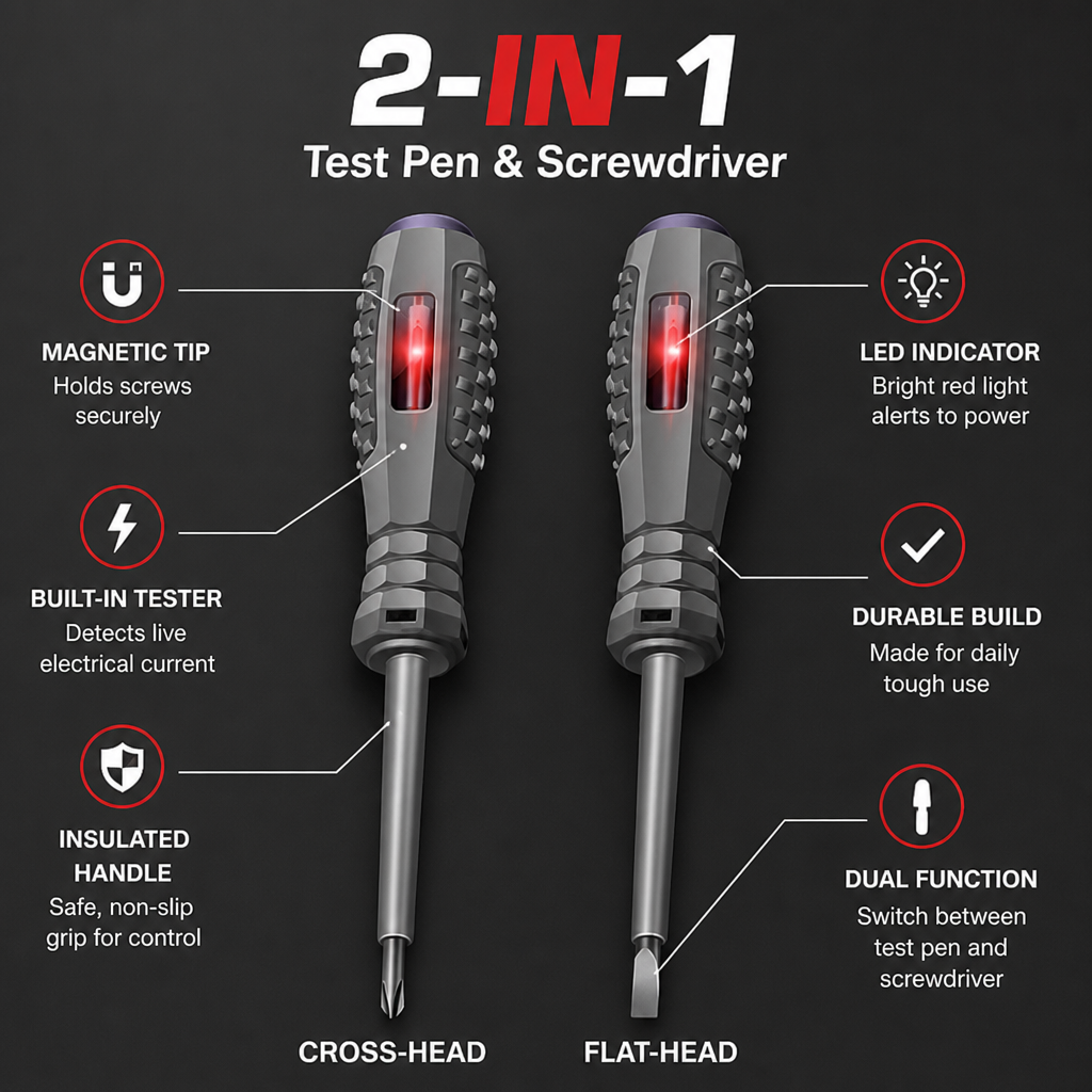 VoltGrip™ — Take Control with Safe, Screw-Holding Precision Every Time