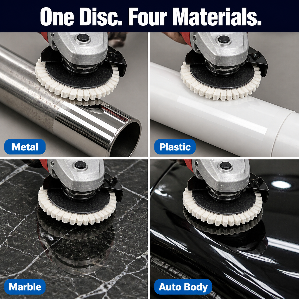 MirrorFelt™ — Bring Rust, Marble & Auto Parts Back to 100GU Mirror Glow | 3 for 2 Inside