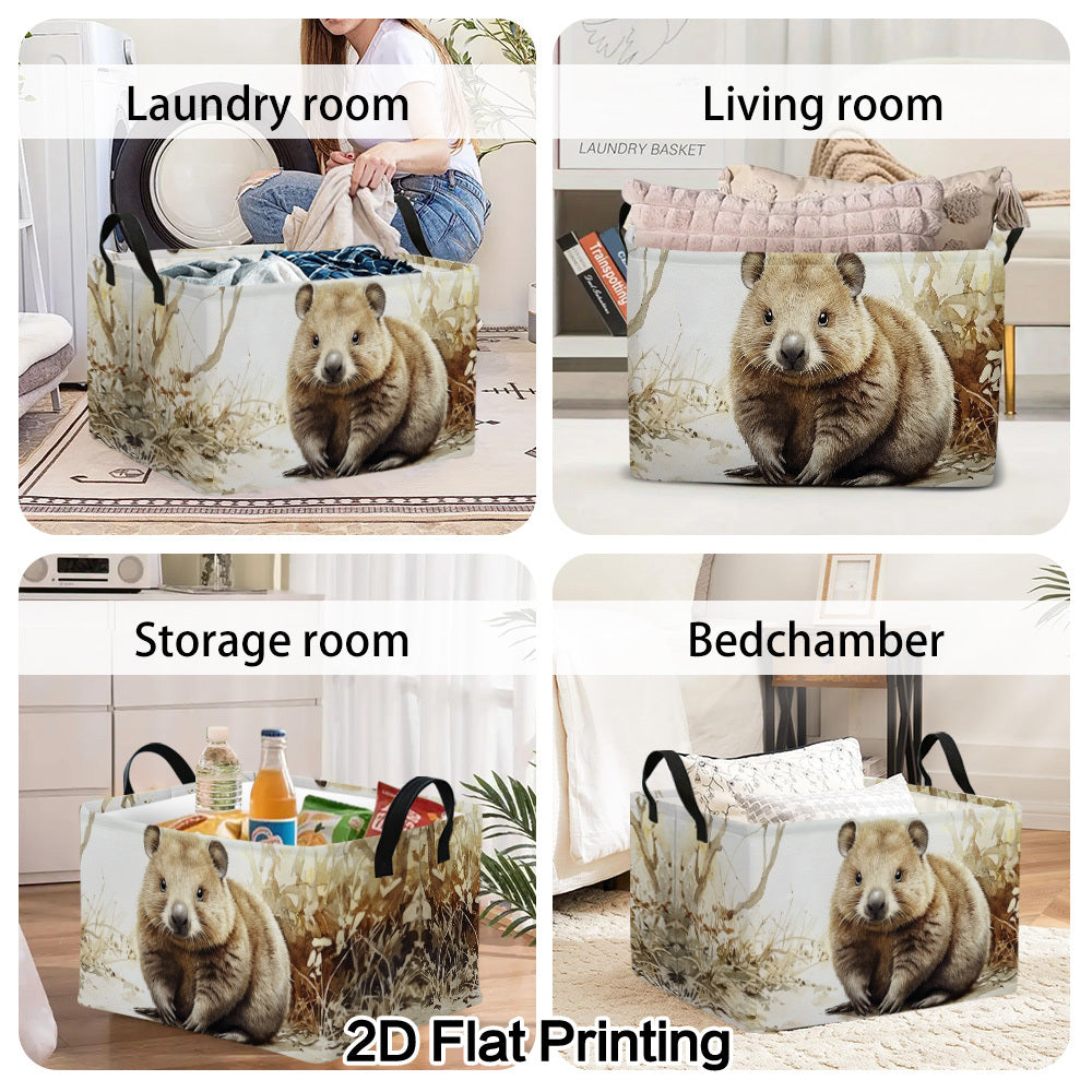 Wombat Haven – Stylish Storage Basket for Organized Living