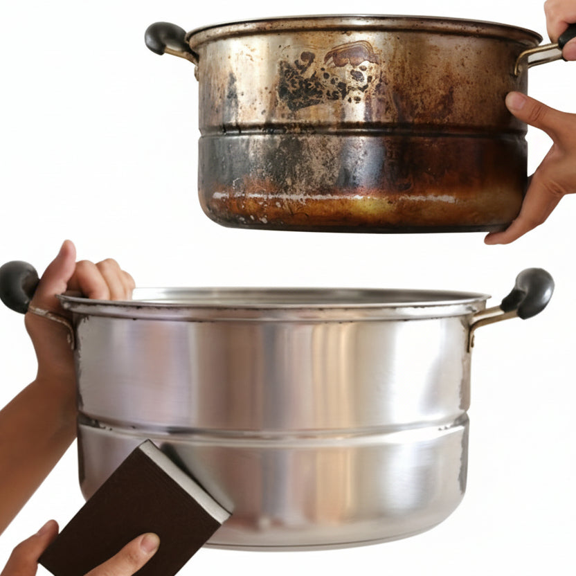SPOTLESSWAVE - Versatile Diamond Sponge Cleaning Set for Pots & Pans