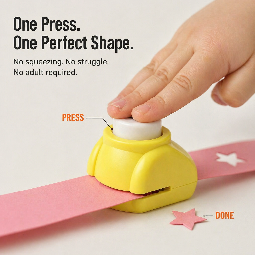 ImagiJoy™ — Punch, Cut & Create Their Path to Stronger Little Hands