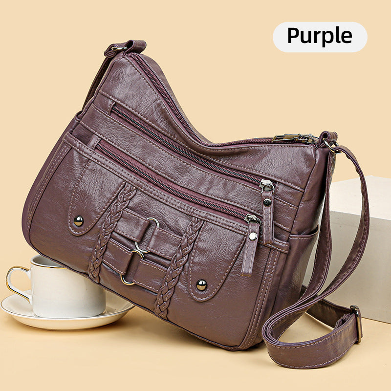 VeroLuxe™ Soft PU Leather Bag — Glide Through Your Day with Unshakable Style and Effortless Control