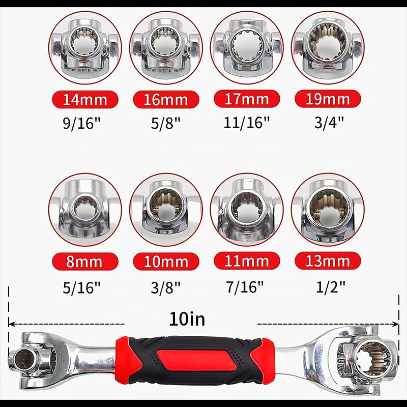 TitanGrip™ 48-IN-1 Multi-Wrench — Command Every Bolt with Effortless Power and Precision