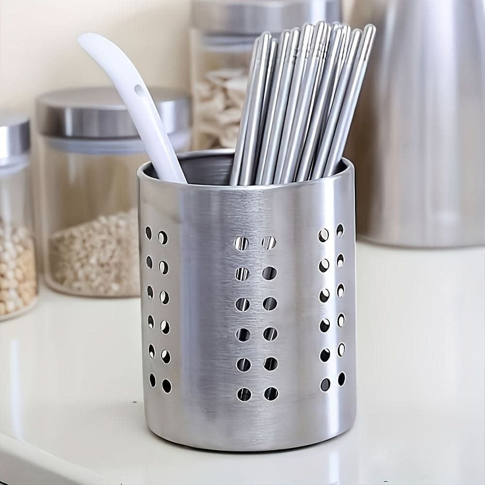 Utensil Holder Cylinder for Organized Kitchen Storage
