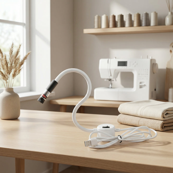 Magnetic Sewing Helper with Light