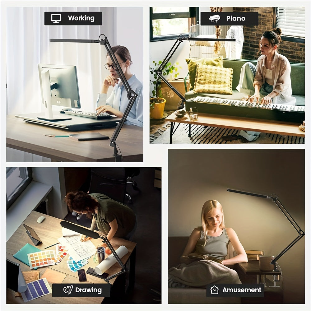 LumiClarity – Versatile Adjustable LED Desk Light